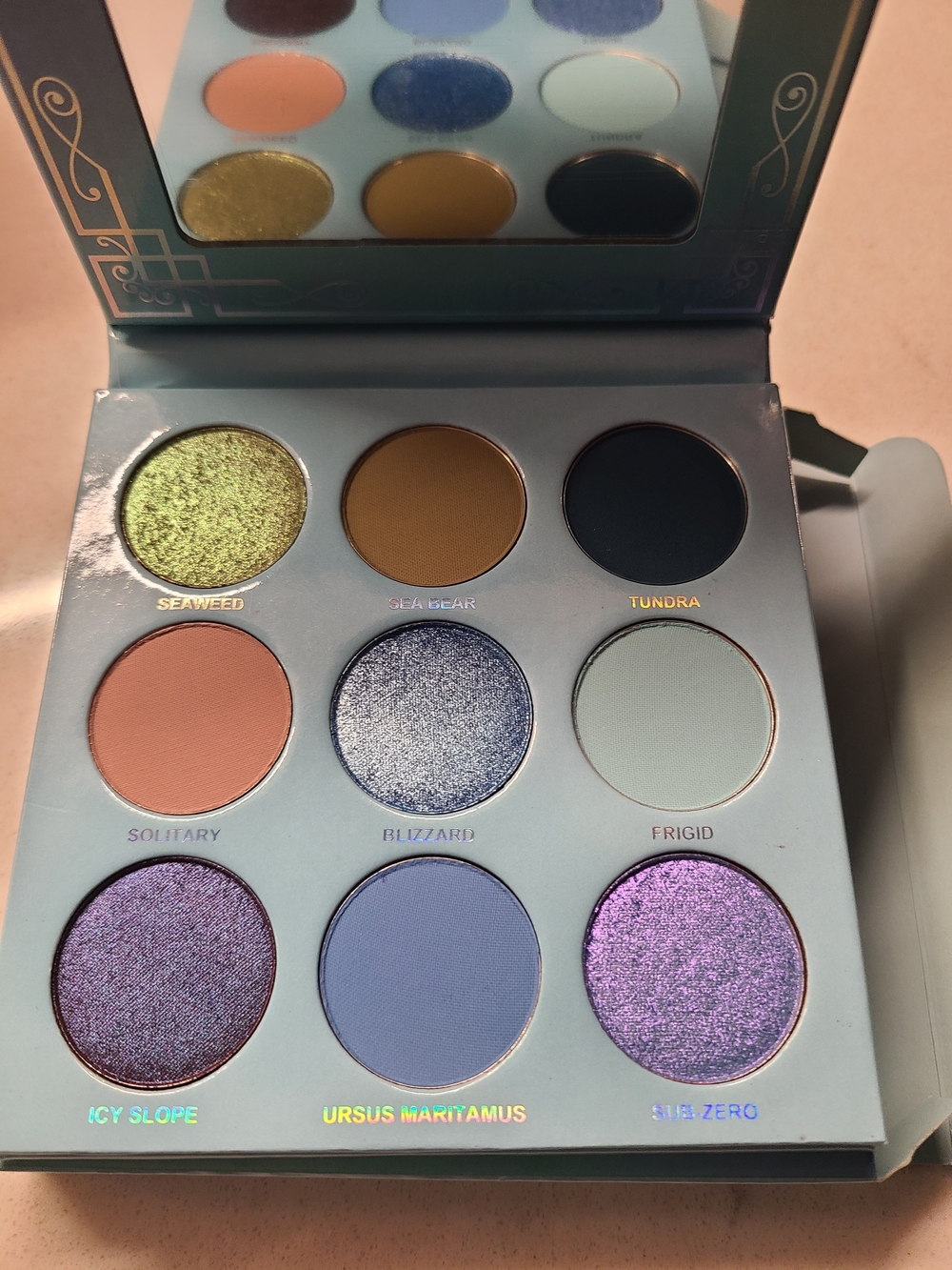 Menagerie Polar Lights Eyeshadow Palette